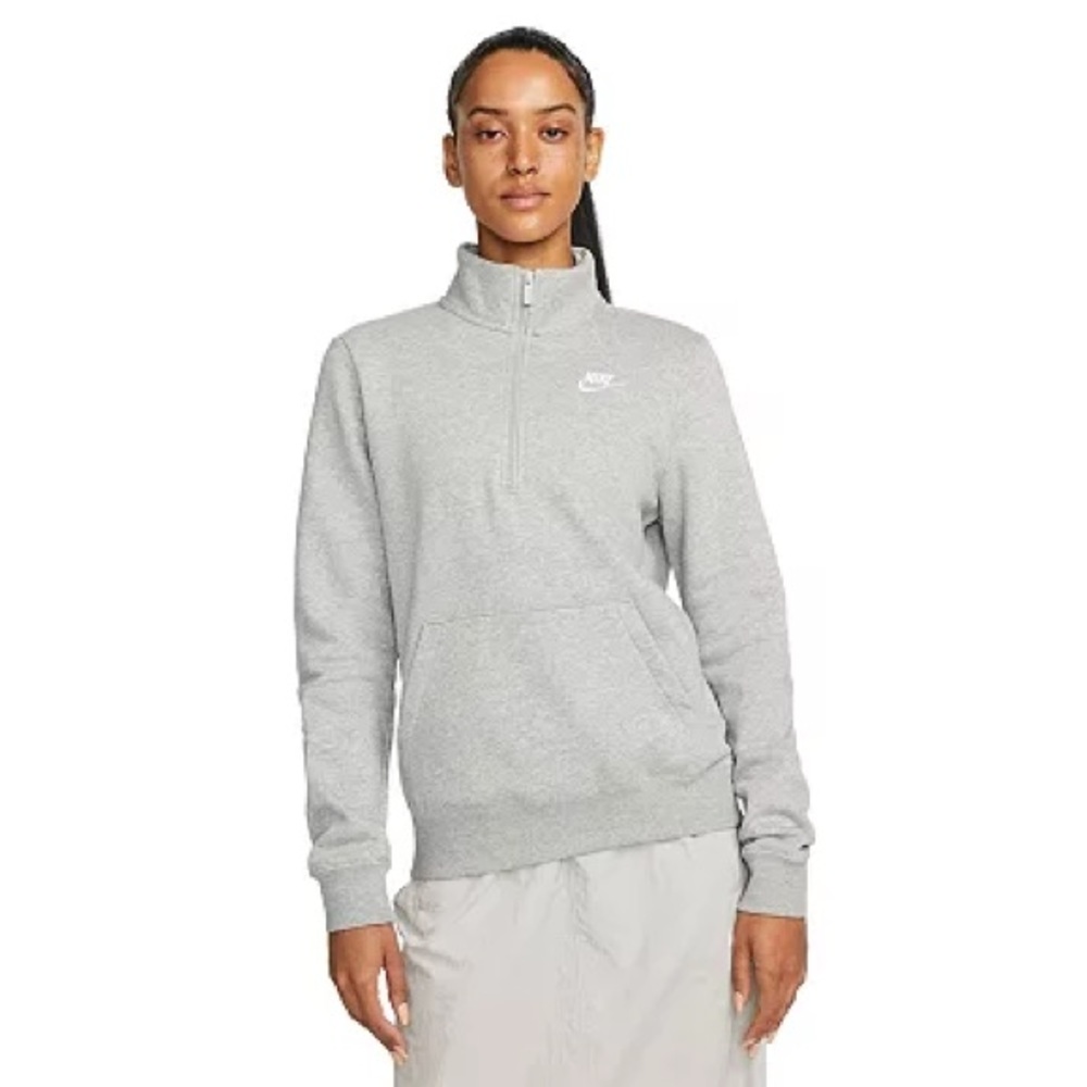 Nike woman’s quarter zip pullover hoodie